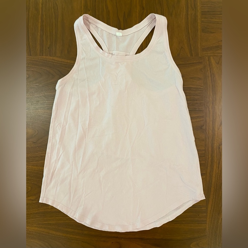 Lululemon Size 2 Light Pink Tank